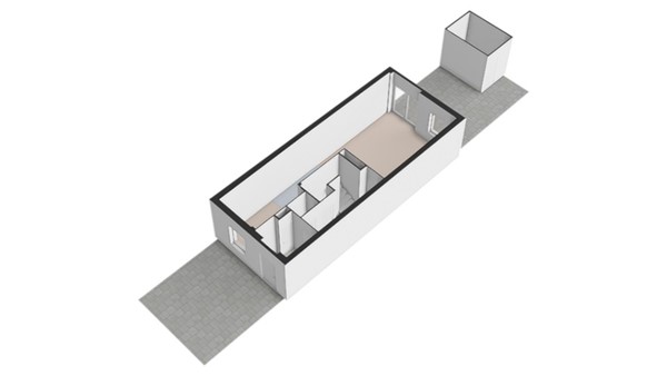 Floorplan - Dibbetsstraat 44, 2518 PT Den Haag